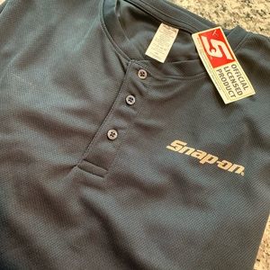 Snapon polyester long sleeve shirt